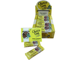 chocosoy crispies.jpg - Choco Soy CrispiesChocolate ao leite de soja com flocos de arroz.